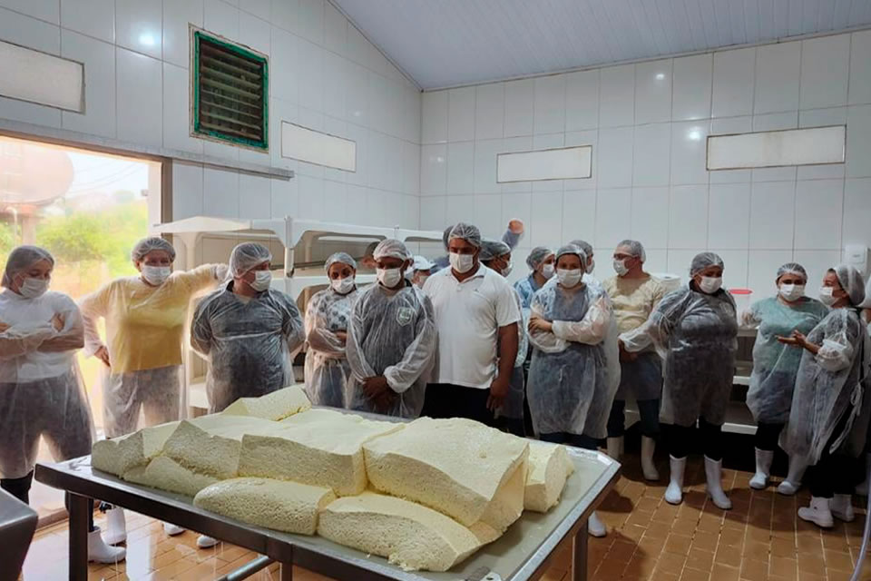 Emater promove curso para qualificação técnica em processamento de queijos em Rondônia