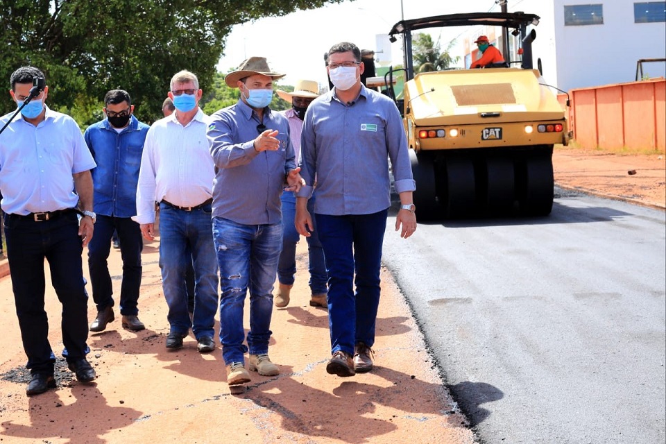 Recuperação da pavimentação asfáltica nas rodovias 010, 383 e 479 é concluída no perímetro urbano, em Rolim de Moura