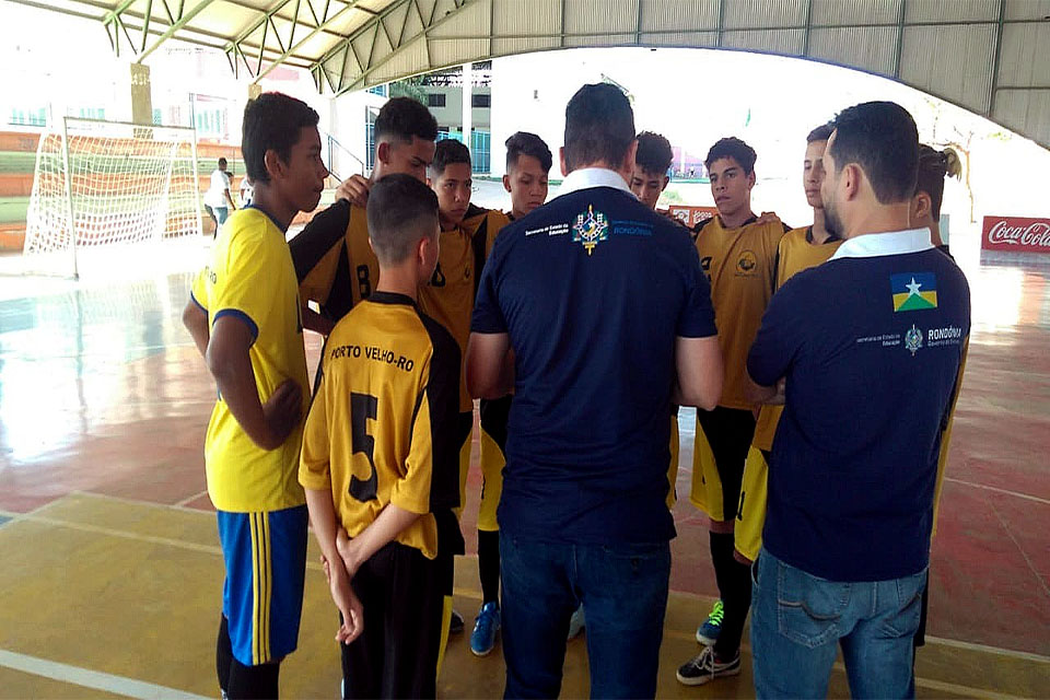 JOGOS ESCOLARES: Cinco escolas de Rondônia vão para semifinais nas disputas dos Jogos Escolares na cidade de Palmas