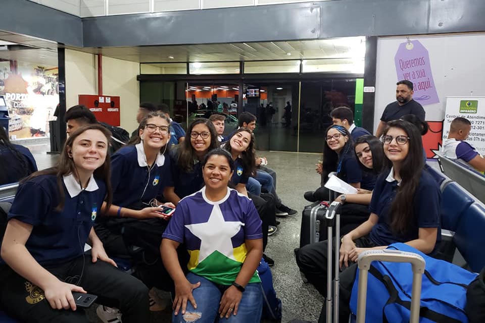 Alunos atletas desembarcam em Palmas para disputar Joer