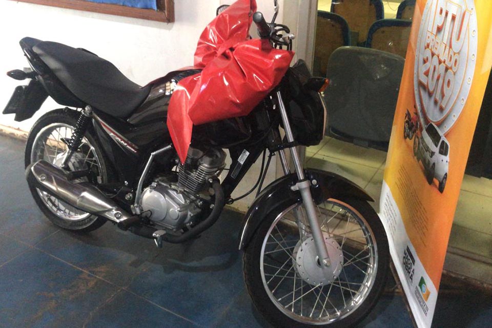 Rolim: Sorteio de Motocicleta da “Promoção IPTU Premiado” da prefeitura será neste sábado