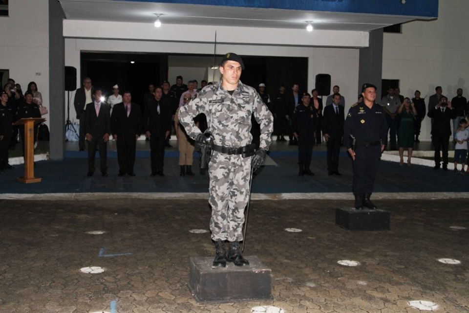 Capitão Arivabene assume o comando do Batalhão de Policiamento de Choque