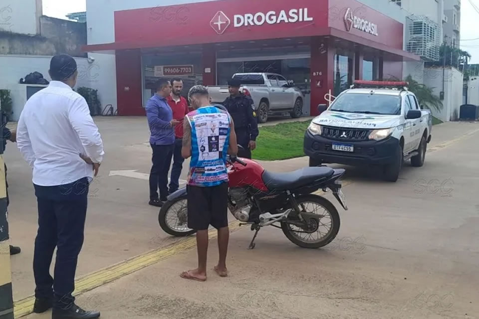 Secretário Estadual de Segurança aborda foragido após perseguição policial em Porto Velho