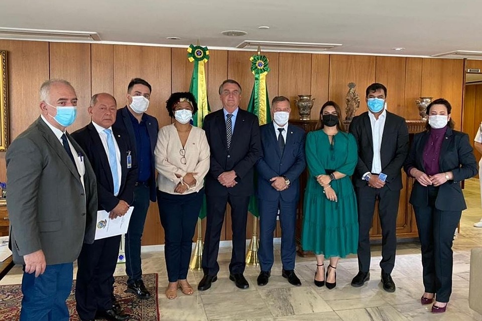 Bancada Federal se reúne com presidente Jair Bolsonaro para tratar sobre a transposição