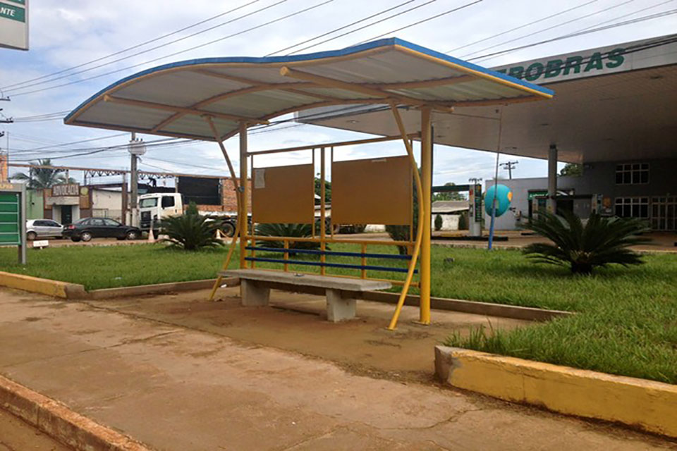 Acordo prevê a instalação de novas paradas de ônibus em Porto Velho como reparação pela greve