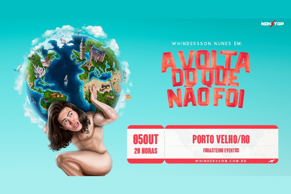 Whindersson Nunes apresenta espetáculo A VOLTA DO QUE NÃO FOI em Porto Velho