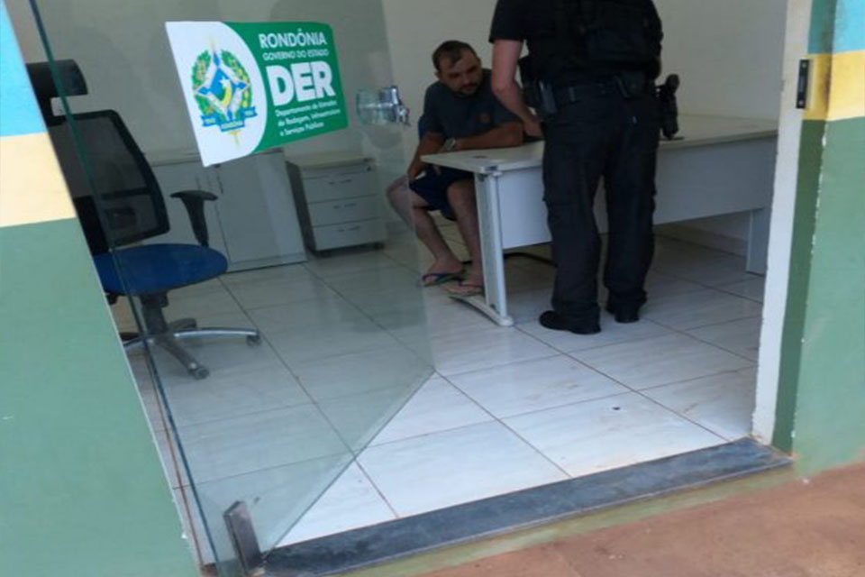 Operação Jacundá deflagrada pela Polícia Civil em Machadinho do Oeste, manda pra cadeia servidor do DER