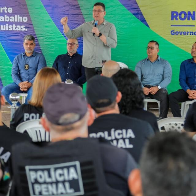 Governador Marcos Rocha recebe secretários de justiça e apresenta resultados em projetos de ressocialização 