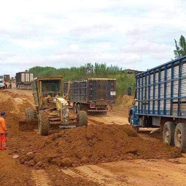 Rodovia-460 recebe melhorias do Governo de RO, nos 34 quilômetros entre Buritis e o distrito de Rio Pardo 