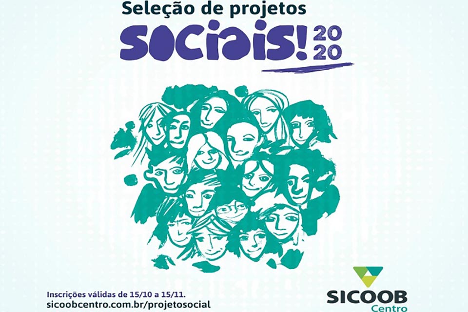 Sicoob Centro abre edital para apoio a projetos sociais