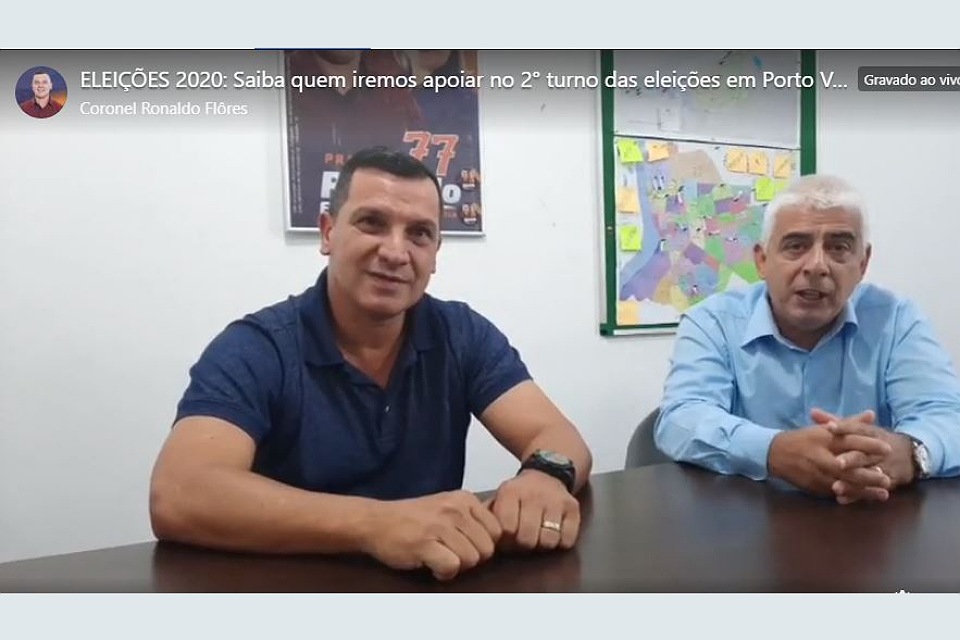 Coronel Ronaldo Flores e Solidariedade declaram apoio ao candidato Hildon Chaves