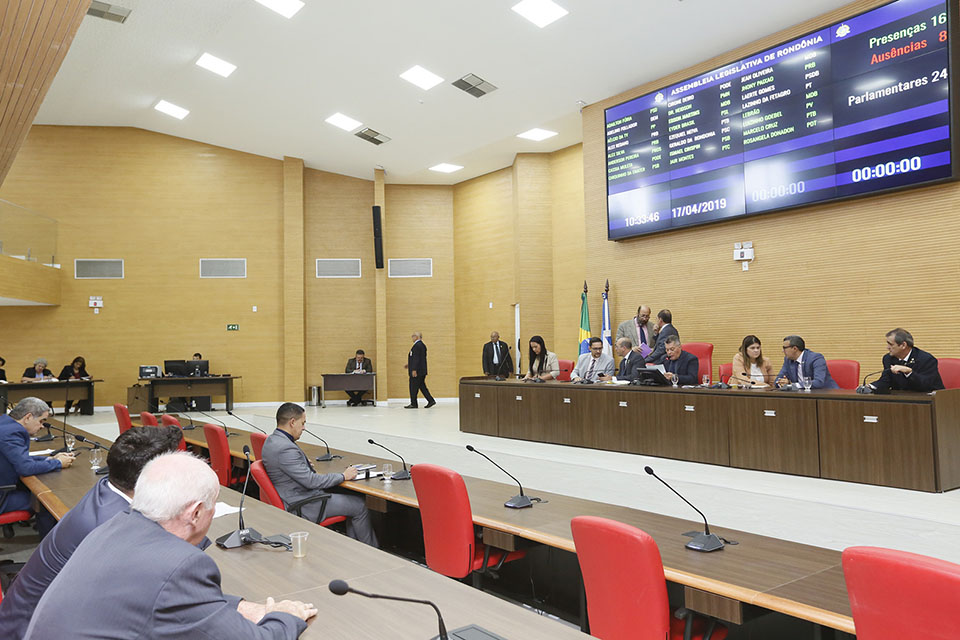 Assembleia aprova projeto que assegura continuidade de obras de saneamento em Ji-Paraná