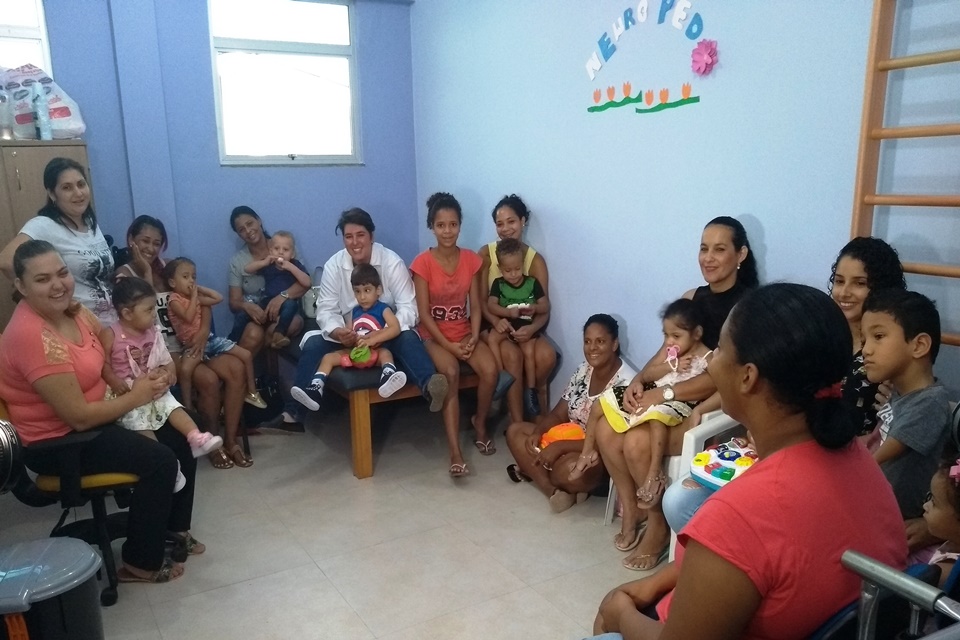 Grupo de apoio motiva mães atendidas no Centro de Reabilitação