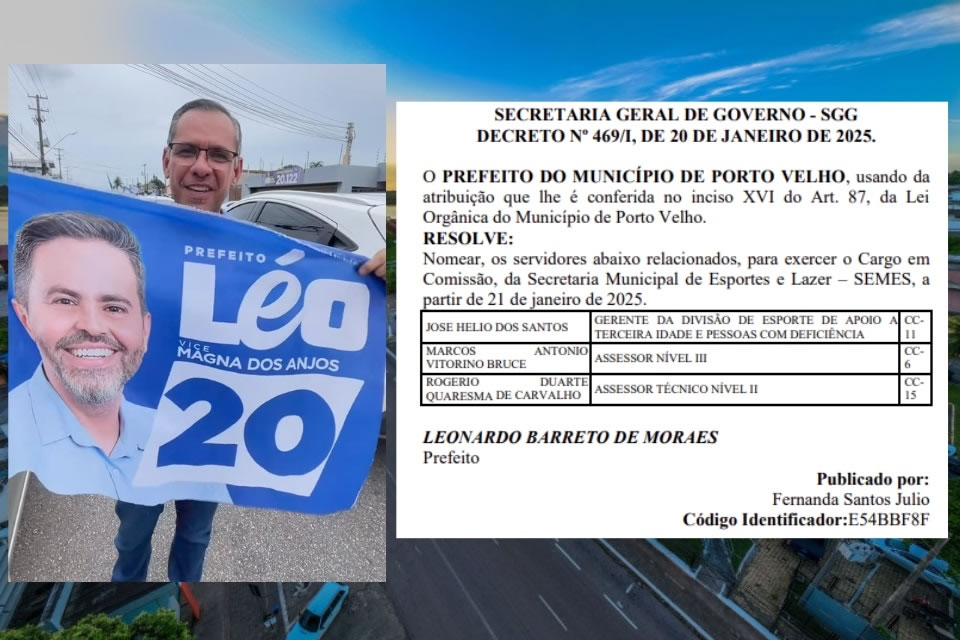 Ex-candidato a vereador do União Brasil assume cargo técnico na Semes 