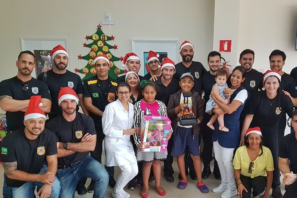 PF realiza Operação Natal Solidário no Hospital de Barretos em Porto Velho