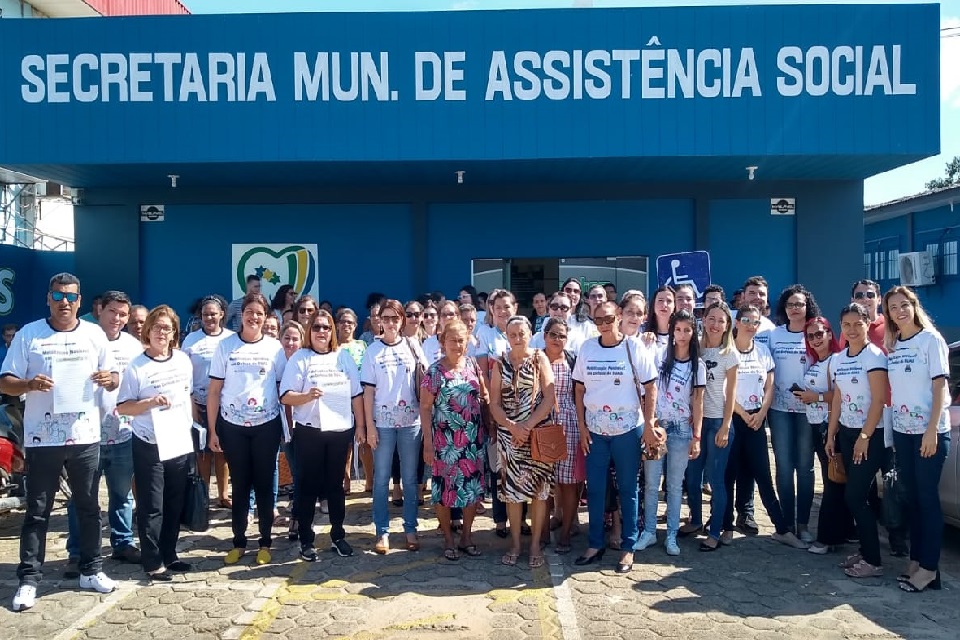 Ji-Paraná adere mobilização nacional em defesa do SUAS