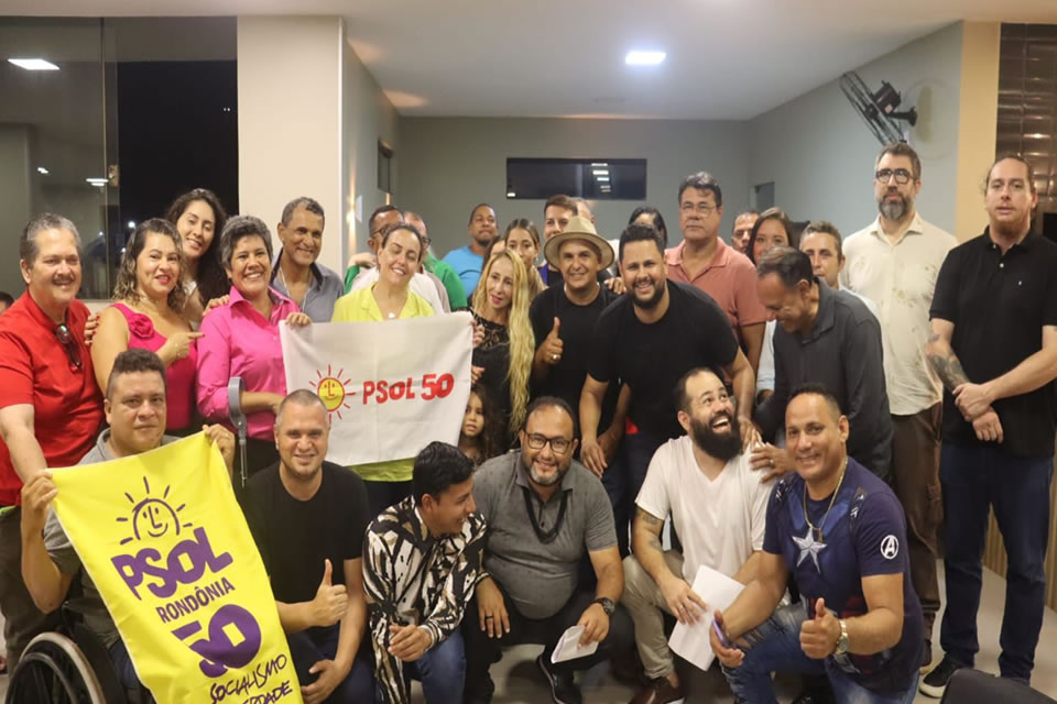 Bloco de Pré-Candidatos a Vereador pela Federação REDE/PSOL para a CMPV, liderado por Samuel Costa