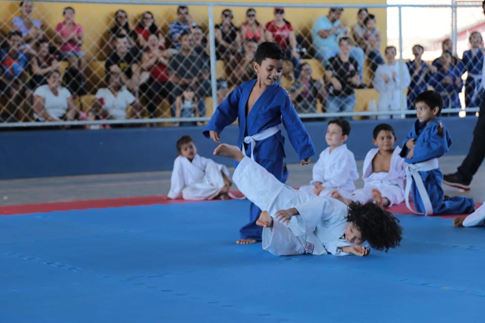 Semes promove II Festival de Judô da Criança no ginásio Dudu
