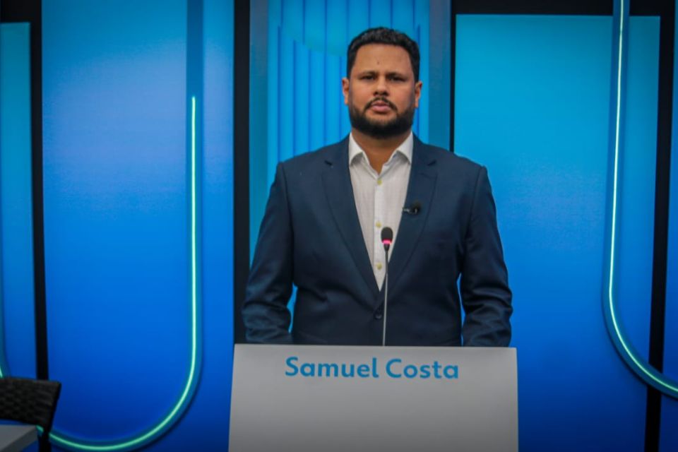 Samuel Costa é o melhor candidato em debate das eleições 2024 em Porto Velho