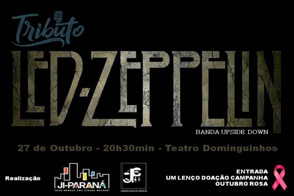 Neste sábado tem Rock no Teatro Dominguinhos em Ji-Paraná