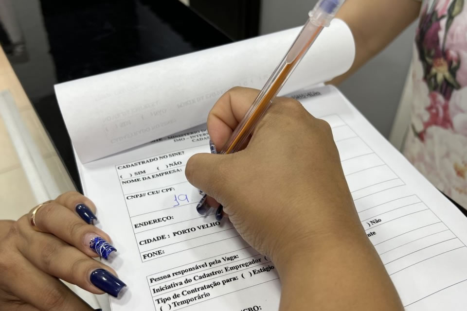 Sine Municipal oferta 500 vagas para curso profissionalizante gratuito para frentista e agente de portaria em Porto Velho