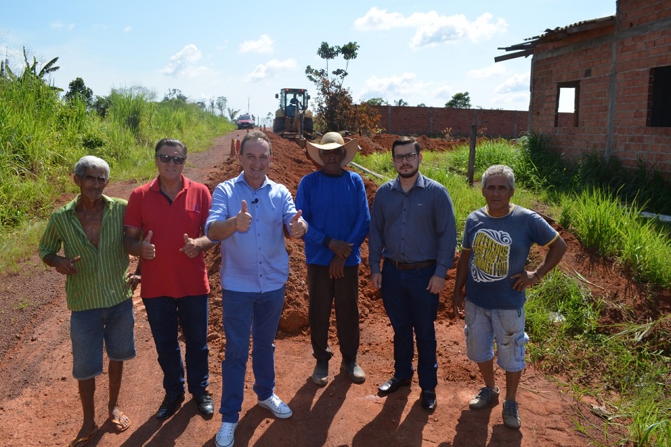 Mais de 35 famílias serão beneficiadas com água tratada no Cidade Alta em Rolim de Moura 