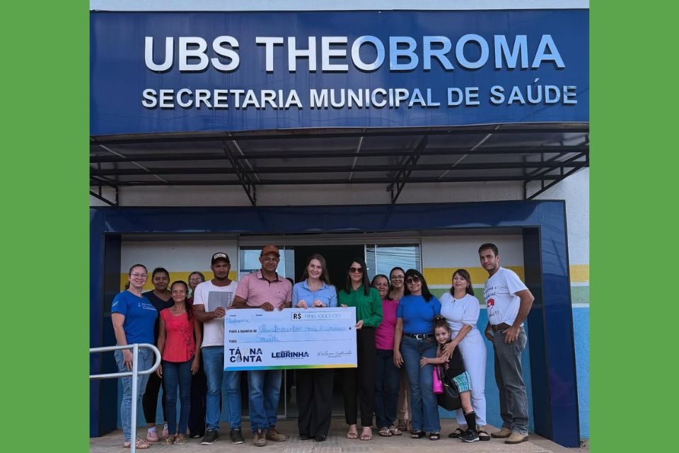 Deputada Lebrinha garante R$ 400 mil para reforçar a saúde de Theobroma