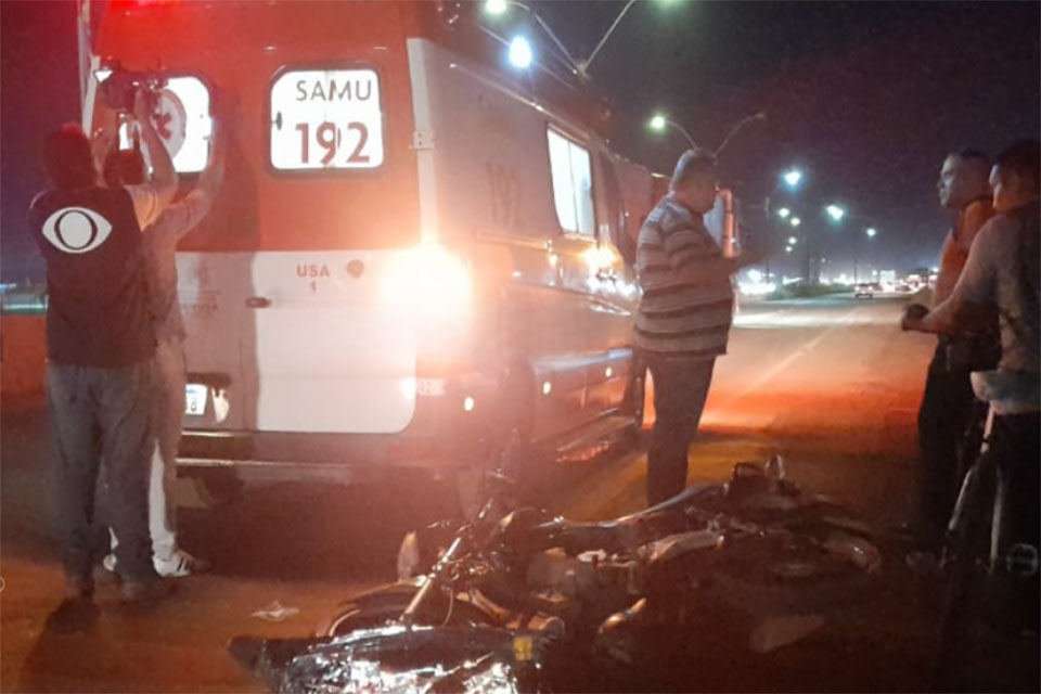 Motociclista morre e dois ficam gravemente feridos em acidente na BR-364, em Porto Velho