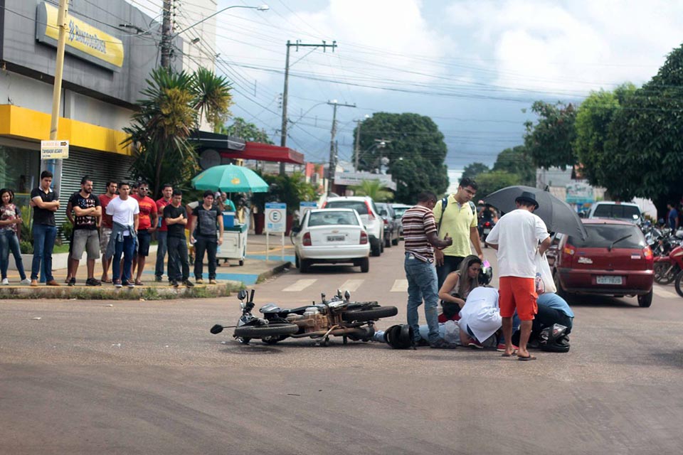 Maioria dos acidentes acontece durante o dia e na região central de Porto Velho