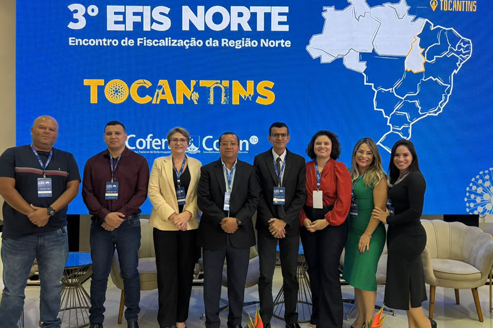 Coren-RO participa do 3º Encontro de Fiscalização da Região Norte em Palmas-TO