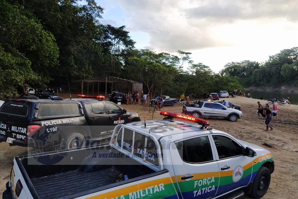 Populares de Ariquemes dão mal exemplo e lotam rio em plena Pandemia