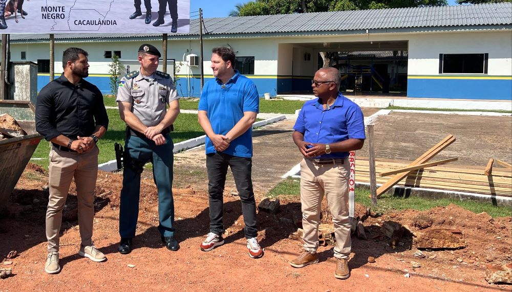 Alex Redano destina emenda para construção de muro no 7º BPM em Ariquemes