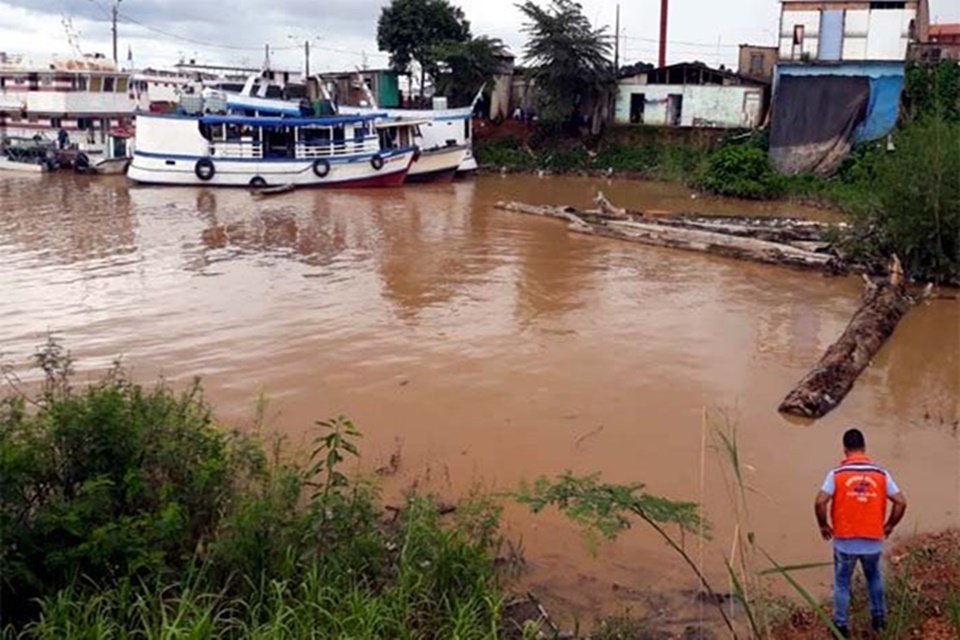 Nivel do Rio Madeira ultrapassa os 15 metros em Porto Velho