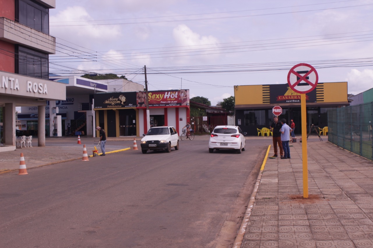 Semtran reorganiza trânsito nas imediações do Park Shopping Vilhena e na rodoviária