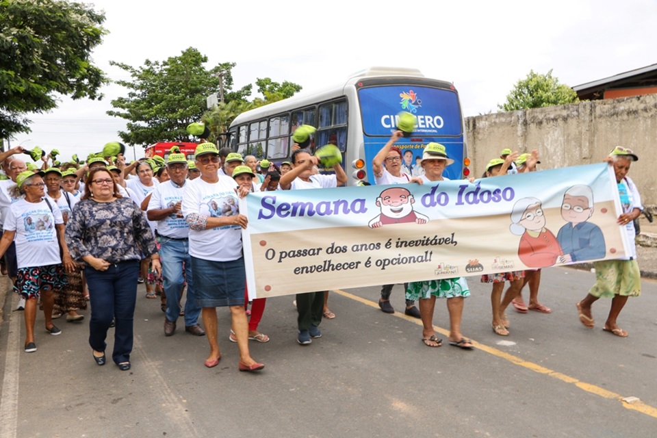 Semana do Idoso deve reunir mais de 400 pessoas em Ji-Paraná