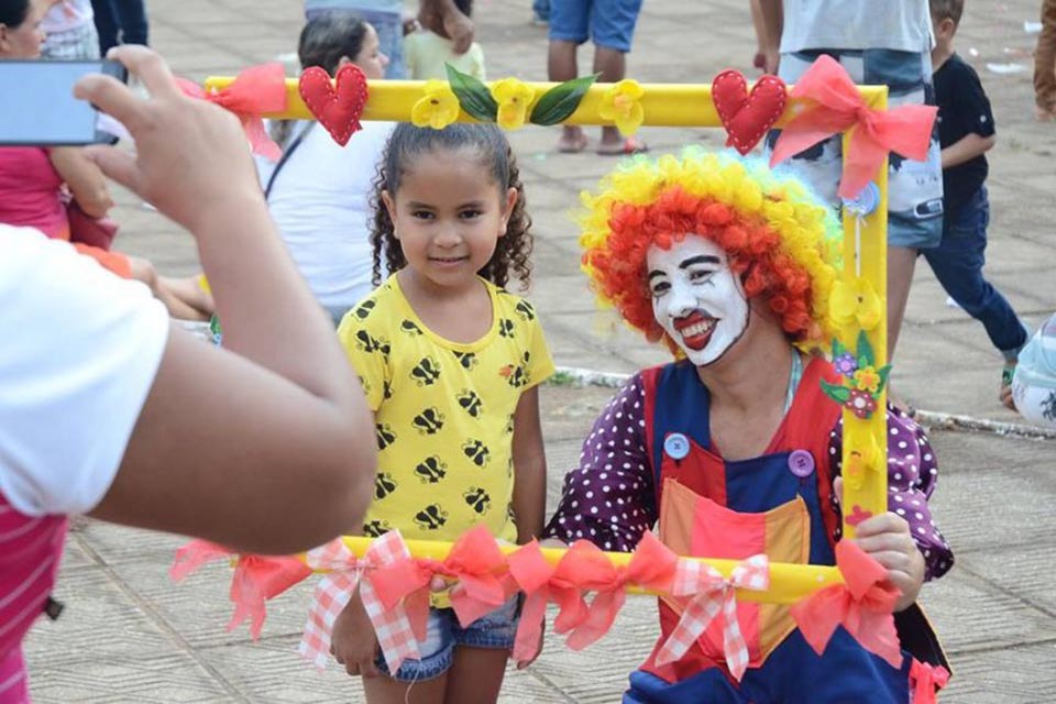 Festa do Dia das Crianças da Prefeitura acontece neste sábado na Praça dos Mensageiros em Vilhena
