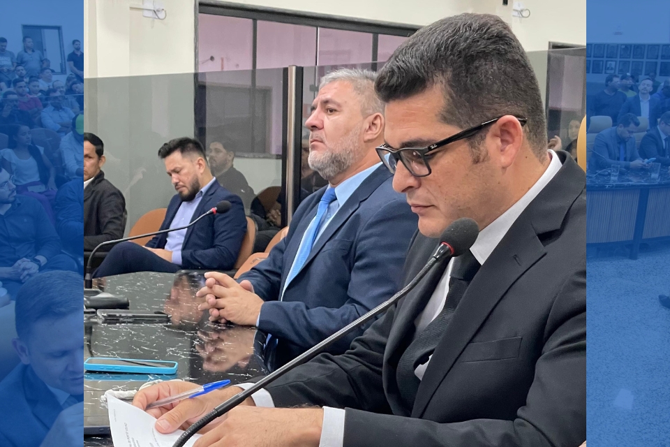 Vereador Adalto de Bandeirantes participa da Primeira Sessão Ordinária da 56ª Sessão Legislativa na Câmara Municipal 