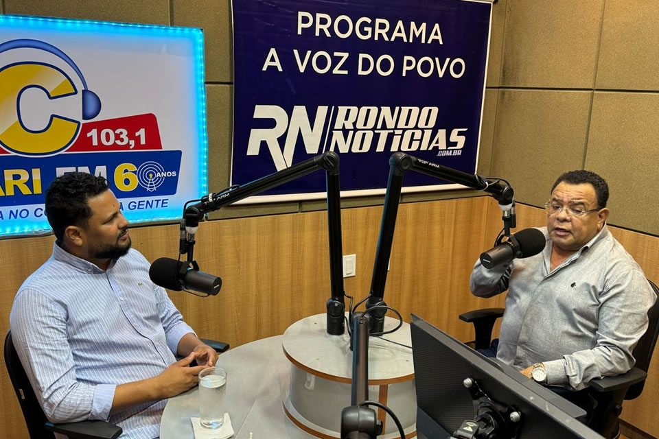 Entrevista de Samuel Costa destaca propostas para transformar Porto Velho