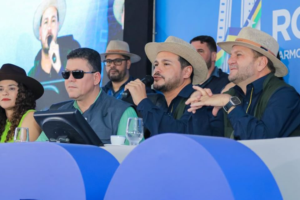 Alero aprova mais de R$ 270 milhões em projetos de lei na Rondônia Rural Show Internacional