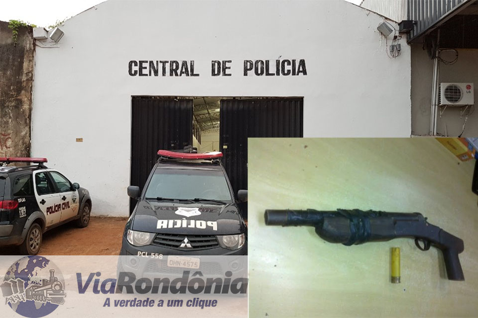 Apenado é preso com arma orgulho do madeira após denúncia