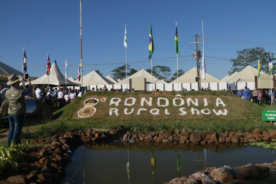 8ª edição da Rondônia Rural Show pretende movimentar cerca de R$ 700 milhões em negócios