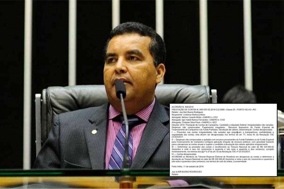 Garçom terá que devolver mais de R$ 326 mil ao Fundo Partidário
