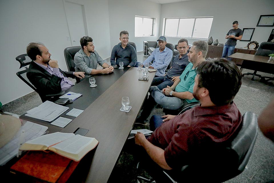 Vereadores agradecem empenho do presidente Laerte Gomes no inicio das obras do esgotamento sanitário de Ji-Paraná