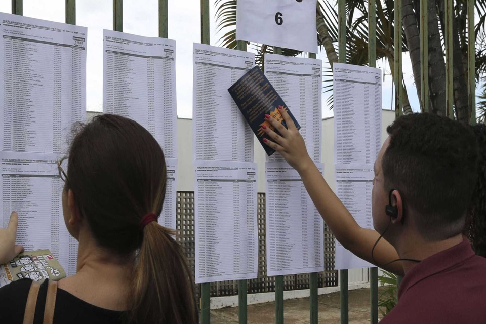 Enem tem menor percentual de faltantes desde 2009