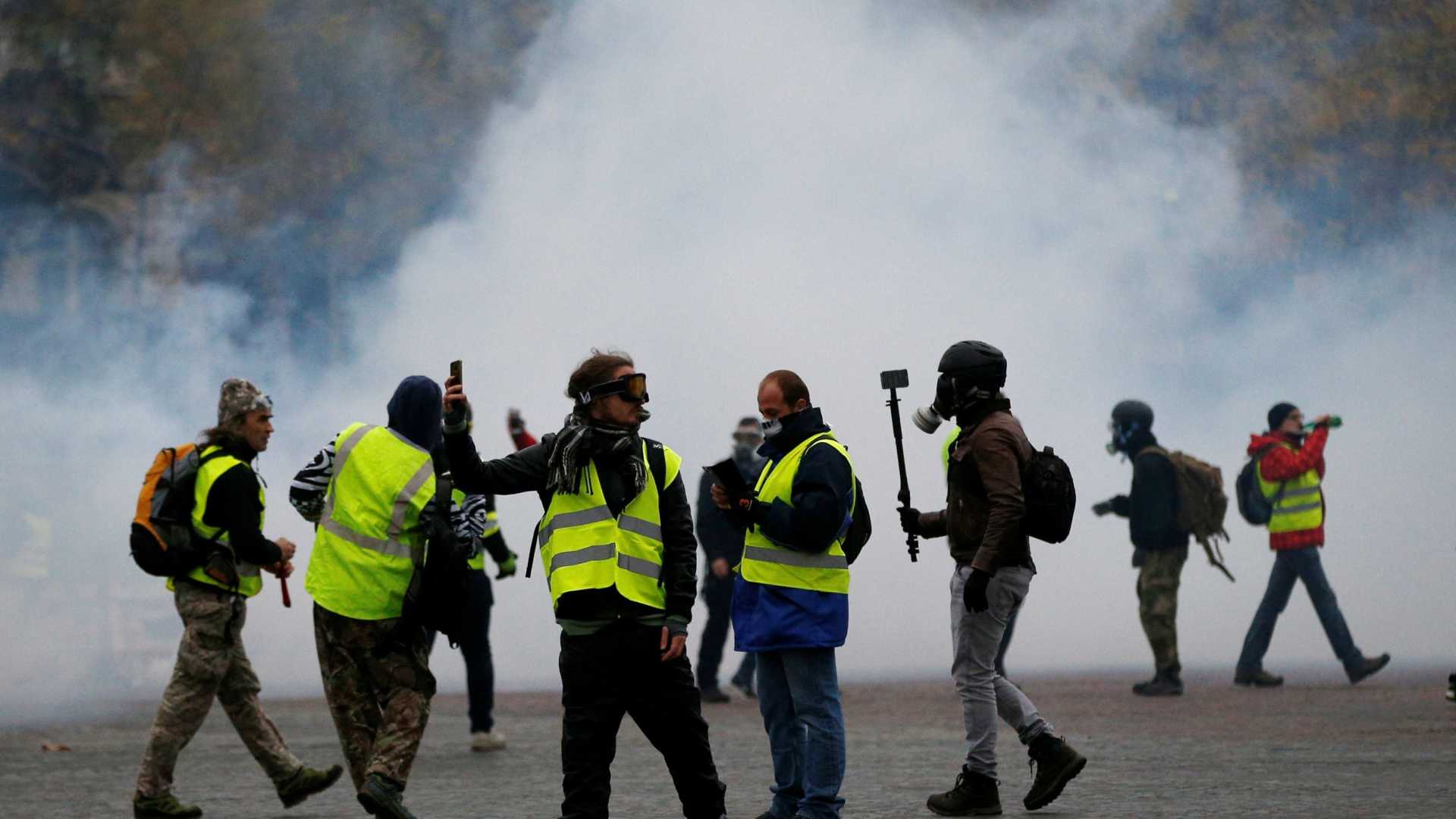 Coletes amarelos viram motivo de briga entre Itália e França