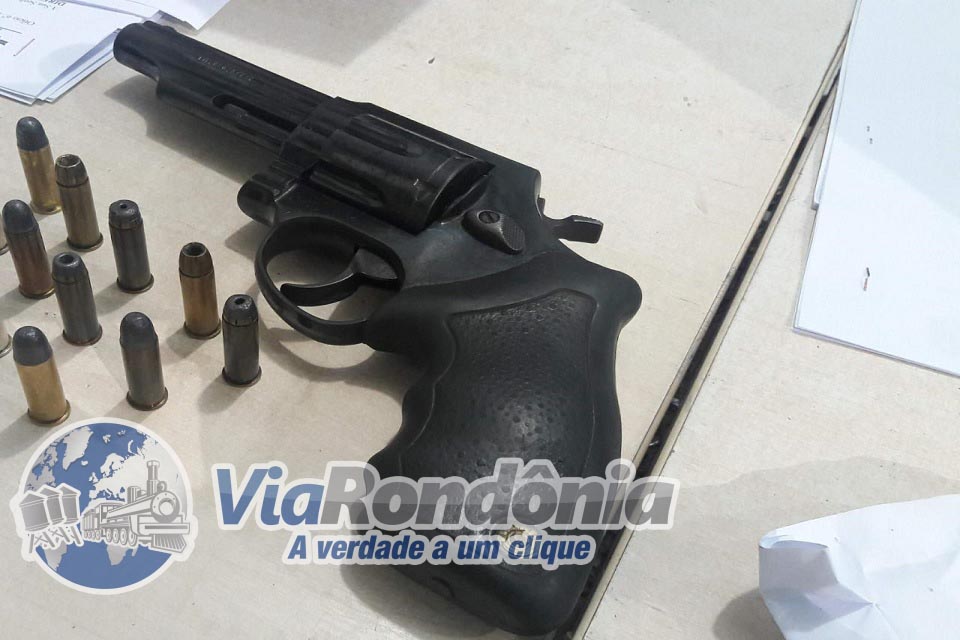 Idoso é preso com revólver durante operação contra desmatamento em Vila Nova de Samuel