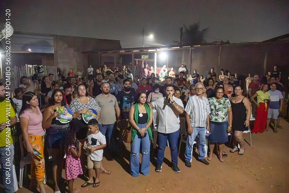 Candidato a Vereador William Pombo promove reuniões sem recursos e mobiliza moradores da zona Sul de Porto Velho