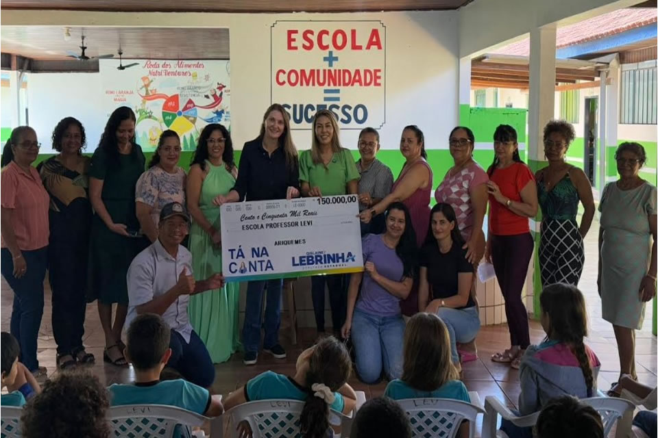 Gislaine Lebrinha anuncia investimentos em educação e saúde durante visita a municípios