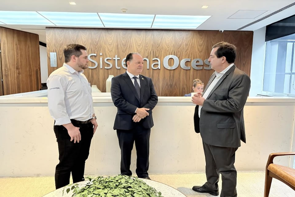Deputado Pedro Fernandes visita Ocesp em São Paulo para fortalecer o cooperativismo em Rondônia