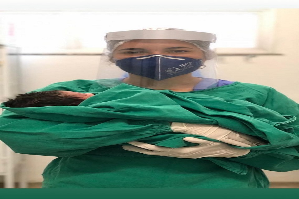 Rondônia tem o primeiro parto realizado em paciente com Covid-19; bebê aguarda resultado do teste